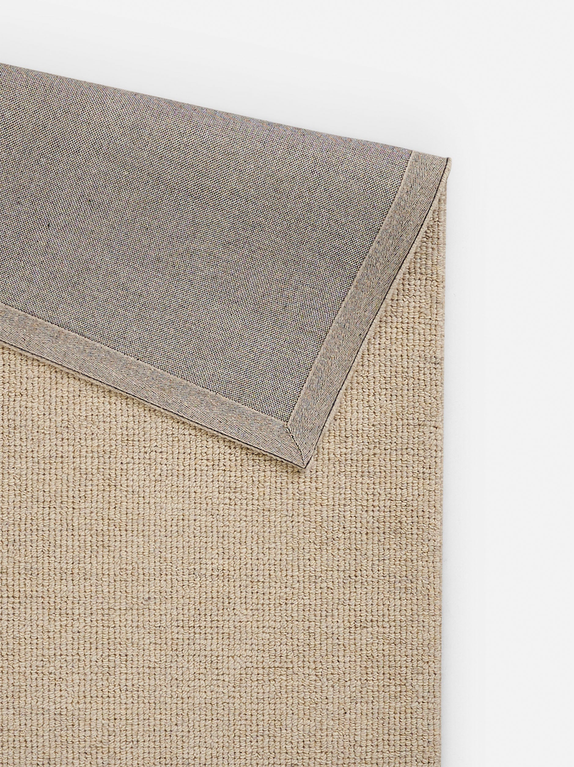 Joni Wool Door Mat Oatmeal / Small
