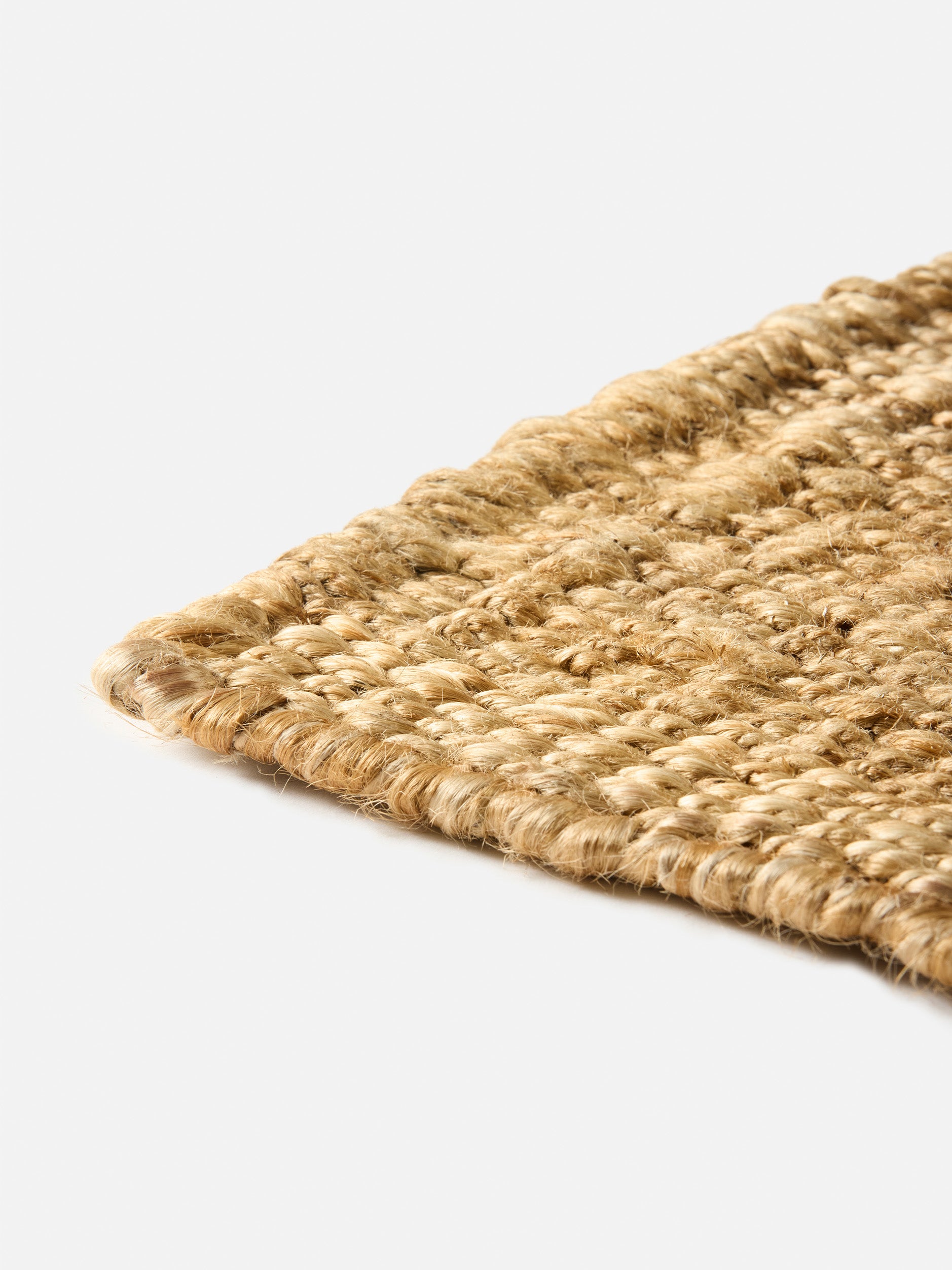 Woven Jute Mat Natural / X-Large