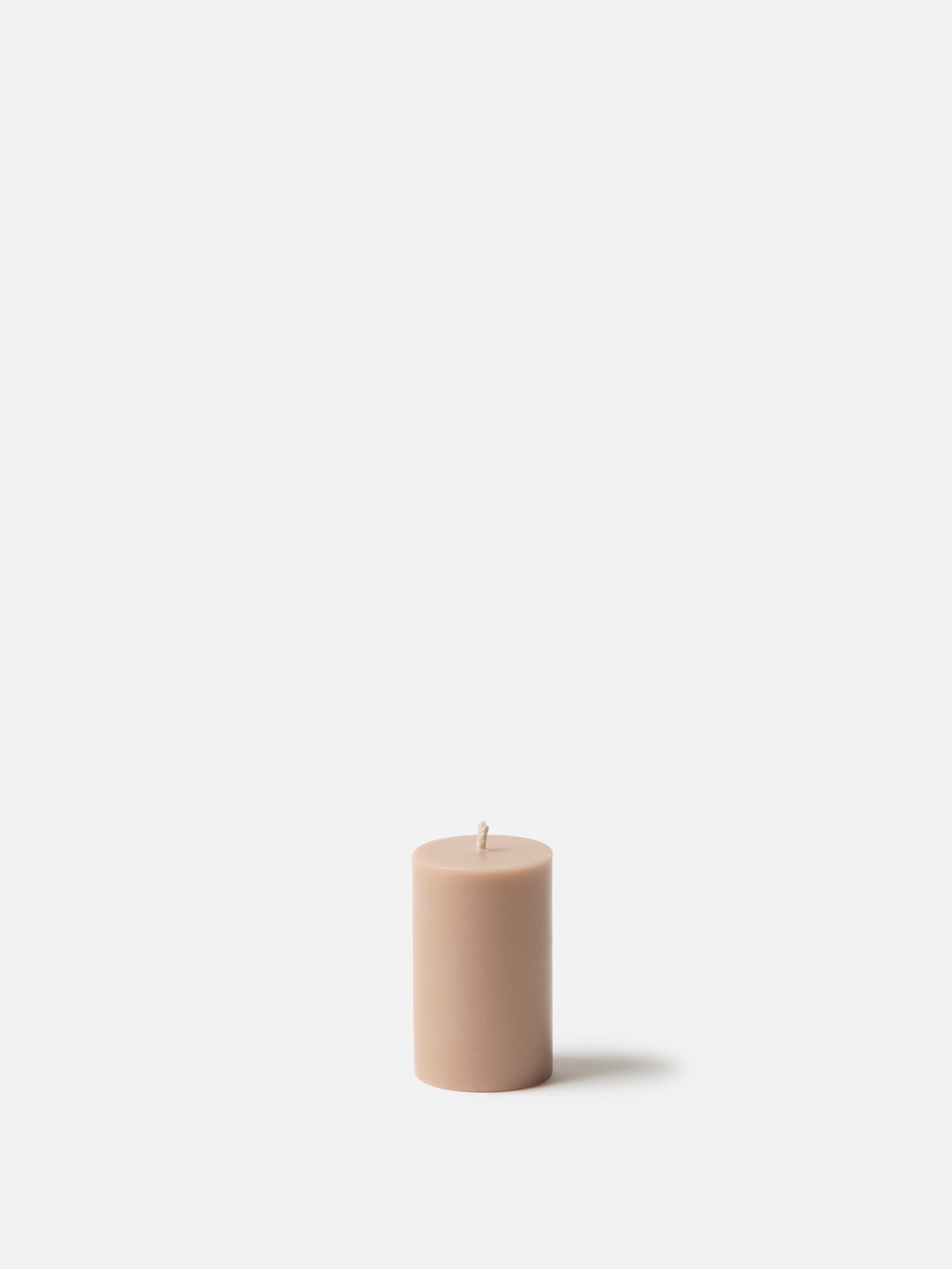 Pillar Candle Set/4 Rose / Medium