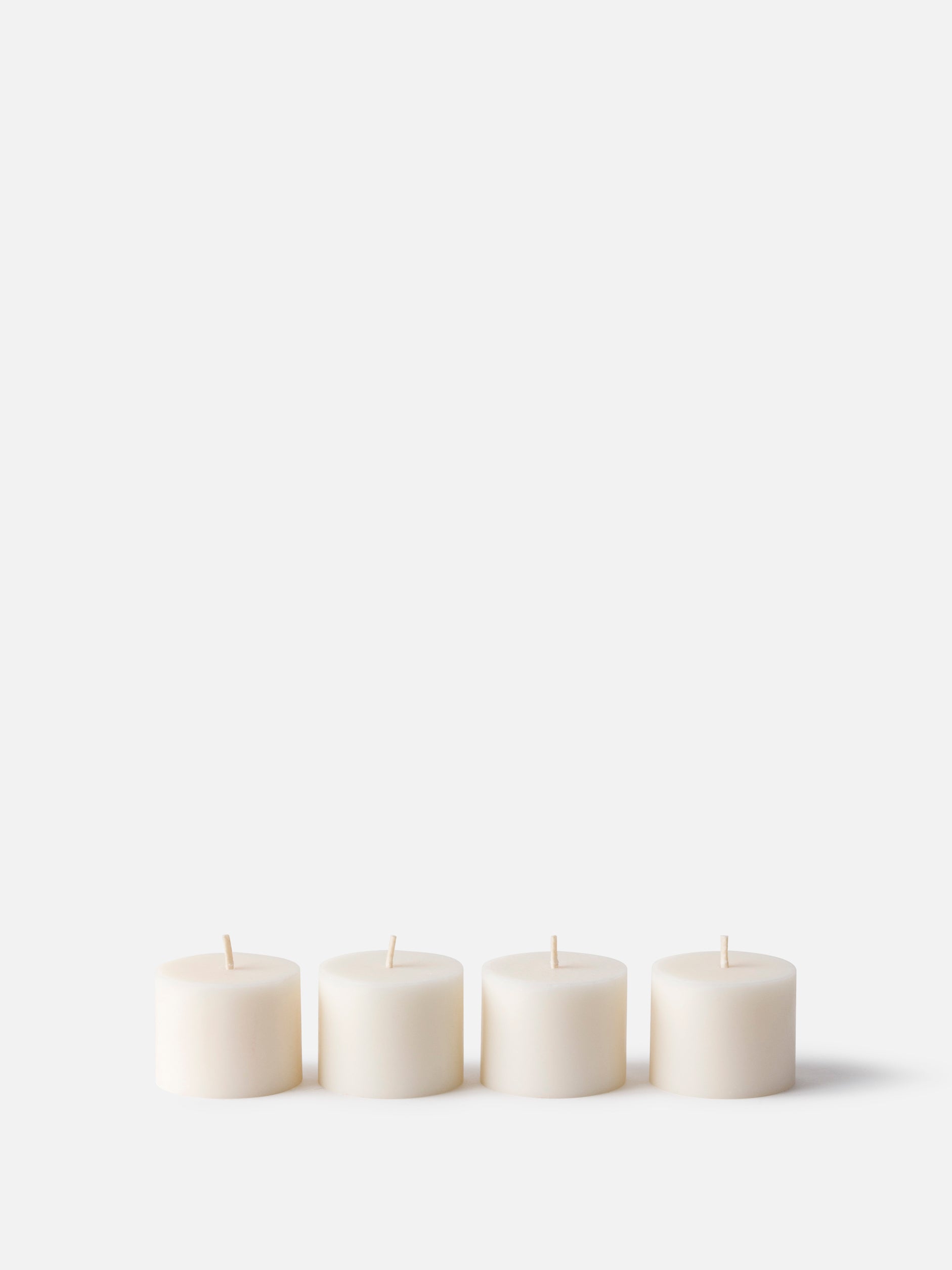 Pillar Candle Set/4 Wild Fig & Honey / 4.4x3.5cmh