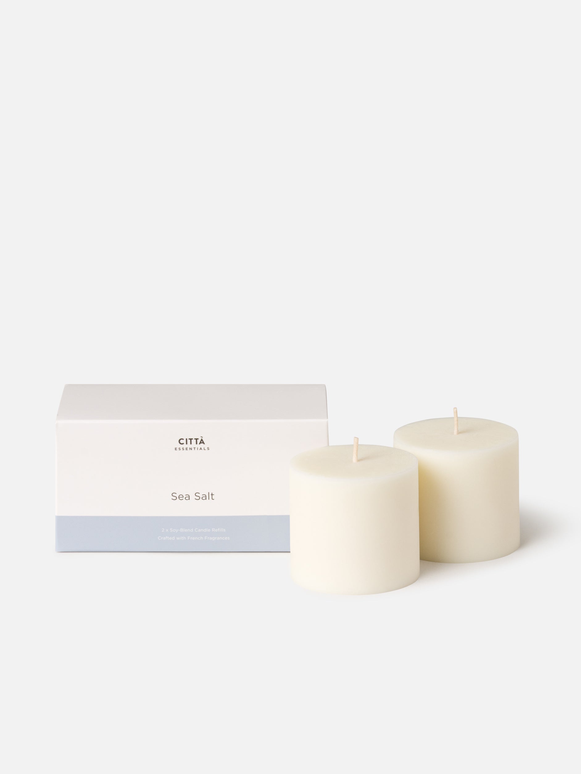 Candle Refill S/2 Sea & Salt / 200g